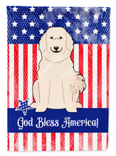 Load image into Gallery viewer, Patriotic USA Great Pyrenese Garden Flag - Outdoor Decorative Yard Flag BB3078GF