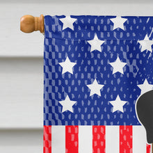 Load image into Gallery viewer, Patriotic USA Bullmastiff Flag Canvas House Size BB3079CHF