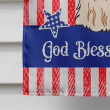 Load image into Gallery viewer, Patriotic USA Shih Tzu Red White Flag Canvas House Size BB3082CHF