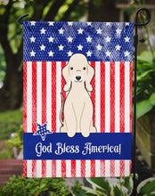 Load image into Gallery viewer, Patriotic USA Bedlington Terrier Sandy Garden Flag - Outdoor Decorative Yard Flag
