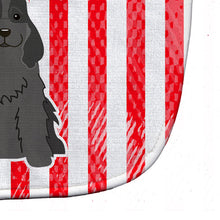 Load image into Gallery viewer, Patriotic USA Cocker Spaniel Black Baby Bib BB3087BIB