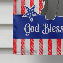 Load image into Gallery viewer, Patriotic USA Cocker Spaniel Black Flag Canvas House Size BB3087CHF