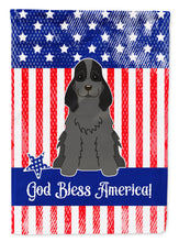 Load image into Gallery viewer, Patriotic USA Cocker Spaniel Black Garden Flag - Outdoor Decorative Yard Flag