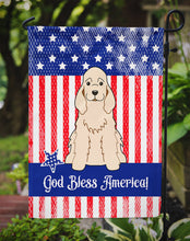 Load image into Gallery viewer, Patriotic USA Cocker Spaniel Garden Flag - Outdoor Decorative Yard Flag