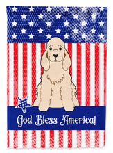 Load image into Gallery viewer, Patriotic USA Cocker Spaniel Garden Flag - Outdoor Decorative Yard Flag