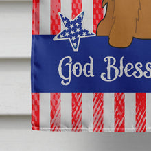 Load image into Gallery viewer, Patriotic USA Cocker Spaniel Red Flag Canvas House Size BB3090CHF