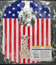 Load image into Gallery viewer, Patriotic USA Dalmatian Baby Bib BB3092BIB