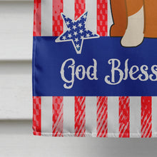 Load image into Gallery viewer, Patriotic USA Corgi Flag Canvas House Size BB3095CHF