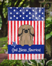 Load image into Gallery viewer, Patriotic USA Pekingnese Tan Garden Flag - Outdoor Decorative Yard Flag