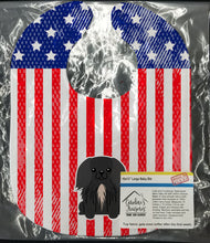 Load image into Gallery viewer, Patriotic USA Pekingnese Black Baby Bib BB3102BIB