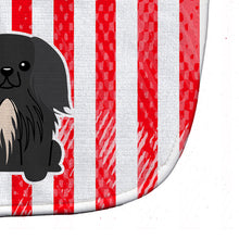 Load image into Gallery viewer, Patriotic USA Pekingnese Black Baby Bib BB3102BIB