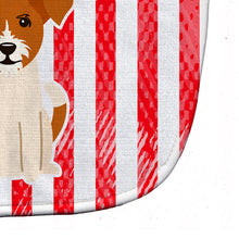 Load image into Gallery viewer, Patriotic USA Jack Russell Terrier Baby Bib BB3103BIB