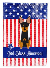 Load image into Gallery viewer, Patriotic USA English Toy Terrier Garden Flag - Outdoor Decorative Yard Flag
