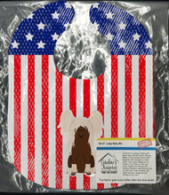 Load image into Gallery viewer, Patriotic USA Chinese Crested Cream Baby Bib BB3108BIB