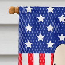Load image into Gallery viewer, Patriotic USA Chinese Crested Cream Flag Canvas House Size BB3108CHF