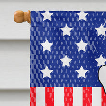Load image into Gallery viewer, Patriotic USA White Boxer Cooper Flag Canvas House Size BB3109CHF