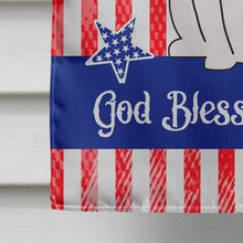 Load image into Gallery viewer, Patriotic USA White Boxer Cooper Flag Canvas House Size BB3109CHF