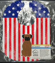 Load image into Gallery viewer, Patriotic USA Brindle Boxer Baby Bib BB3112BIB