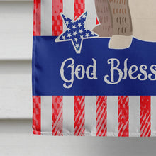 Load image into Gallery viewer, Patriotic USA English Bulldog Grey Brindle  Flag Canvas House Size BB3121CHF