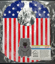 Load image into Gallery viewer, Patriotic USA Chow Chow Blue Baby Bib BB3134BIB