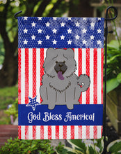 Load image into Gallery viewer, Patriotic USA Chow Chow Blue Garden Flag - Outdoor Decorative Yard Flag BB3134GF