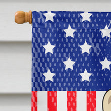 Load image into Gallery viewer, Patriotic USA Chow Chow White Flag Canvas House Size BB3135CHF