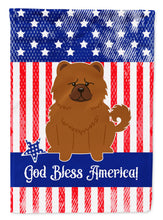 Load image into Gallery viewer, Patriotic USA Chow Chow Red Garden Flag - Outdoor Decorative Yard Flag