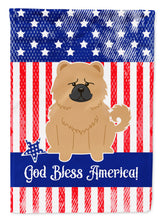 Load image into Gallery viewer, Patriotic USA Chow Chow Cream Garden Flag - Outdoor Decorative Yard Flag BB3139GF