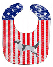 Load image into Gallery viewer, USA Patriotic English Setter Baby Bib BB3281BIB