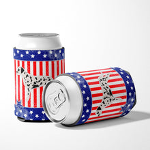 Load image into Gallery viewer, USA Patriotic Dalmatian Can or Bottle Hugger BB3283CC