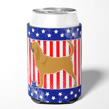 Load image into Gallery viewer, USA Patriotic Bloodhound Can or Bottle Hugger BB3284CC