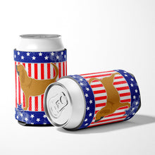 Load image into Gallery viewer, USA Patriotic Bloodhound Can or Bottle Hugger BB3284CC