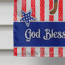 Load image into Gallery viewer, USA Patriotic Toy Fox Terrier Flag Canvas House Size BB3287CHF
