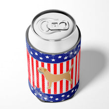 Load image into Gallery viewer, USA Patriotic Border Terrier Can or Bottle Hugger BB3289CC