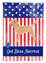 Load image into Gallery viewer, USA Patriotic Border Terrier Garden Flag - Outdoor Decorative Yard Flag BB3289GF