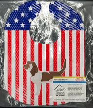 Load image into Gallery viewer, USA Patriotic Grand Basset Griffon Vendeen Baby Bib BB3290BIB