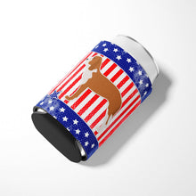 Load image into Gallery viewer, USA Patriotic Spanish Hound Can or Bottle Hugger BB3291CC