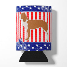 Load image into Gallery viewer, USA Patriotic Spanish Hound Can or Bottle Hugger BB3291CC