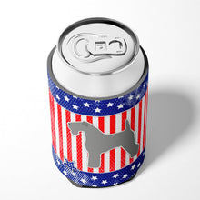 Load image into Gallery viewer, USA Patriotic Kerry Blue Terrier Can or Bottle Hugger BB3292CC