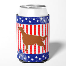Load image into Gallery viewer, IUSA Patriotic rish Setter Can or Bottle Hugger BB3293CC