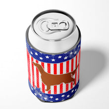 Load image into Gallery viewer, IUSA Patriotic rish Setter Can or Bottle Hugger BB3293CC