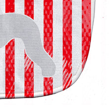 Load image into Gallery viewer, USA Patriotic Bedlington Terrier Baby Bib BB3294BIB
