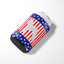 Load image into Gallery viewer, USA Patriotic Bedlington Terrier Can or Bottle Hugger BB3294CC