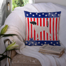 Load image into Gallery viewer, USA Patriotic English Pointer Throw Pillow - 14x14 Decorative Pillow – Art for Your Home &amp; Patio BB3295PW1414