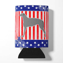 Load image into Gallery viewer, USA Patriotic Scottish Deerhound Can or Bottle Hugger BB3296CC