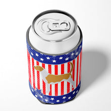 Load image into Gallery viewer, USA Patriotic American Foxhound Can or Bottle Hugger BB3298CC