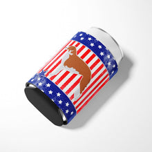 Load image into Gallery viewer, USA Patriotic Borzoi Russian Greyhound Can or Bottle Hugger BB3299CC