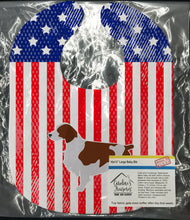 Load image into Gallery viewer, USA Patriotic Welsh Springer Spaniel Baby Bib BB3300BIB