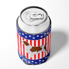 Load image into Gallery viewer, USA Patriotic Welsh Springer Spaniel Can or Bottle Hugger BB3300CC
