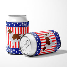 Load image into Gallery viewer, USA Patriotic Welsh Springer Spaniel Can or Bottle Hugger BB3300CC